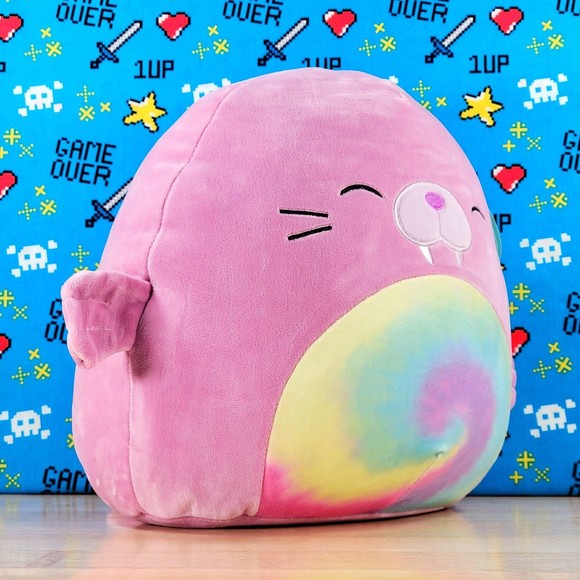 Squishmallow Rou the Purple Walrus 11" UltraSoft Stuffed Animal Toy Plush NWT - Picture 2 of 7